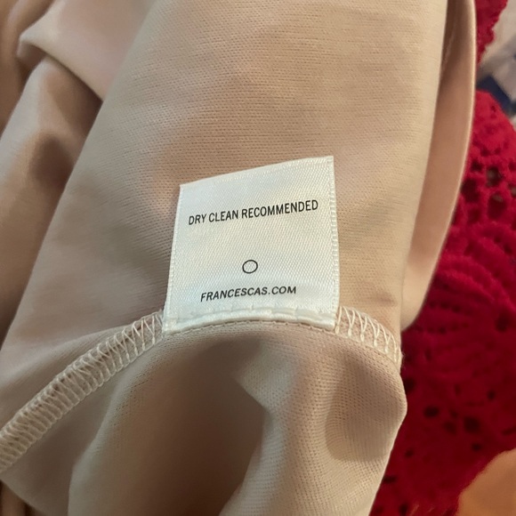 Like New! Beautiful Francesca's Collection Red Crochet Dress Size S - Picture 8 of 10